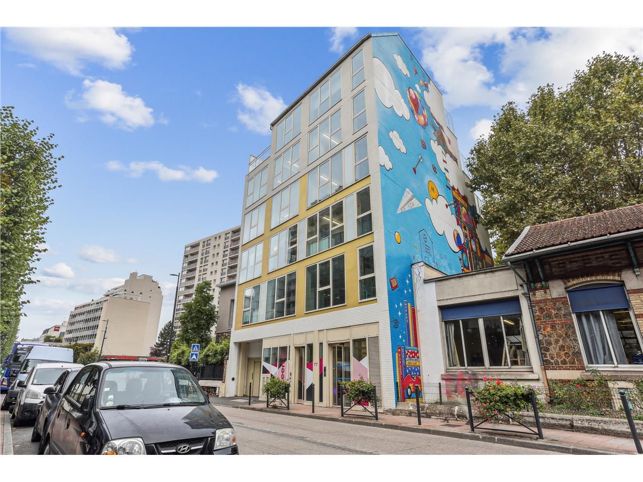 Location bureaux 929 m² non divisibles