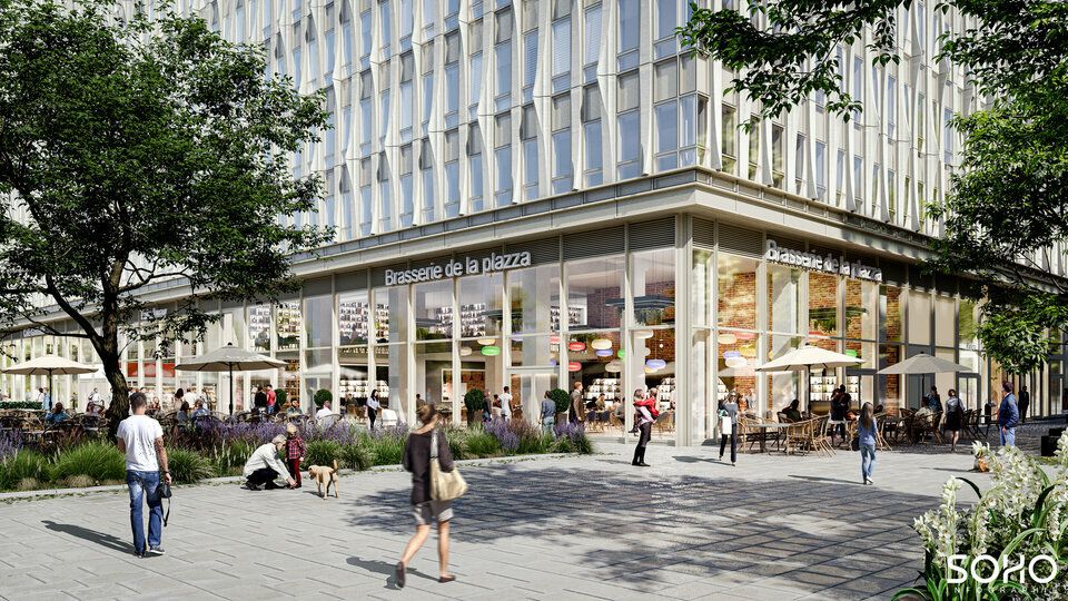 Location local commercial 1562.7 m² divisibles à partir de 313.9 m²