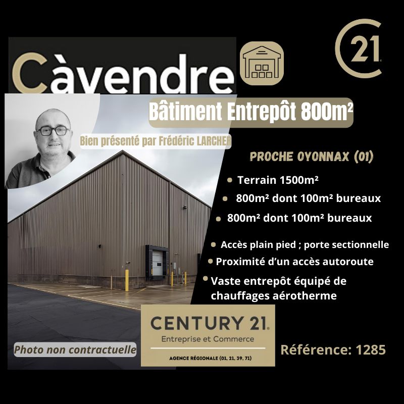Vente local 800.00 m² à OYONNAX