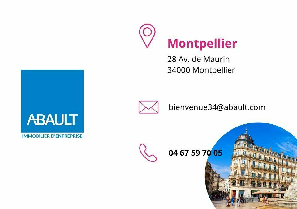 A VENDRE CESSION DE DROIT AU BAIL D'UN LOCAL COMMERIAL DE 60 M² SITUE QUARTIER SAINT ROCH MONTPELLIER CENTRE