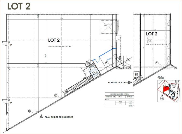 Vente Locaux d'activité 530 m² non divisibles