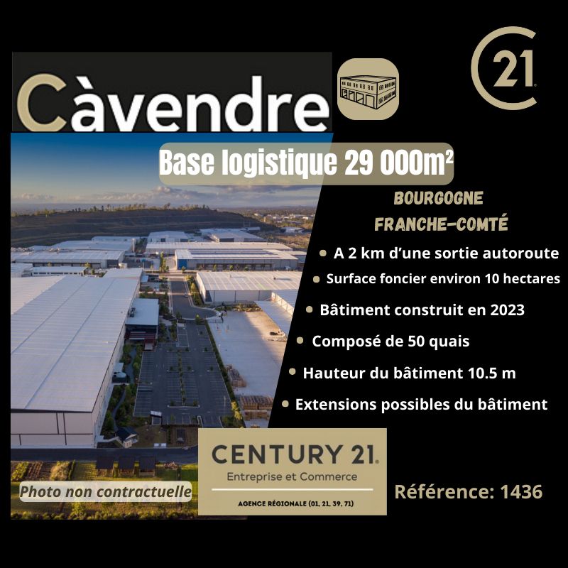 Vente local 29000.00 m² à DIJON