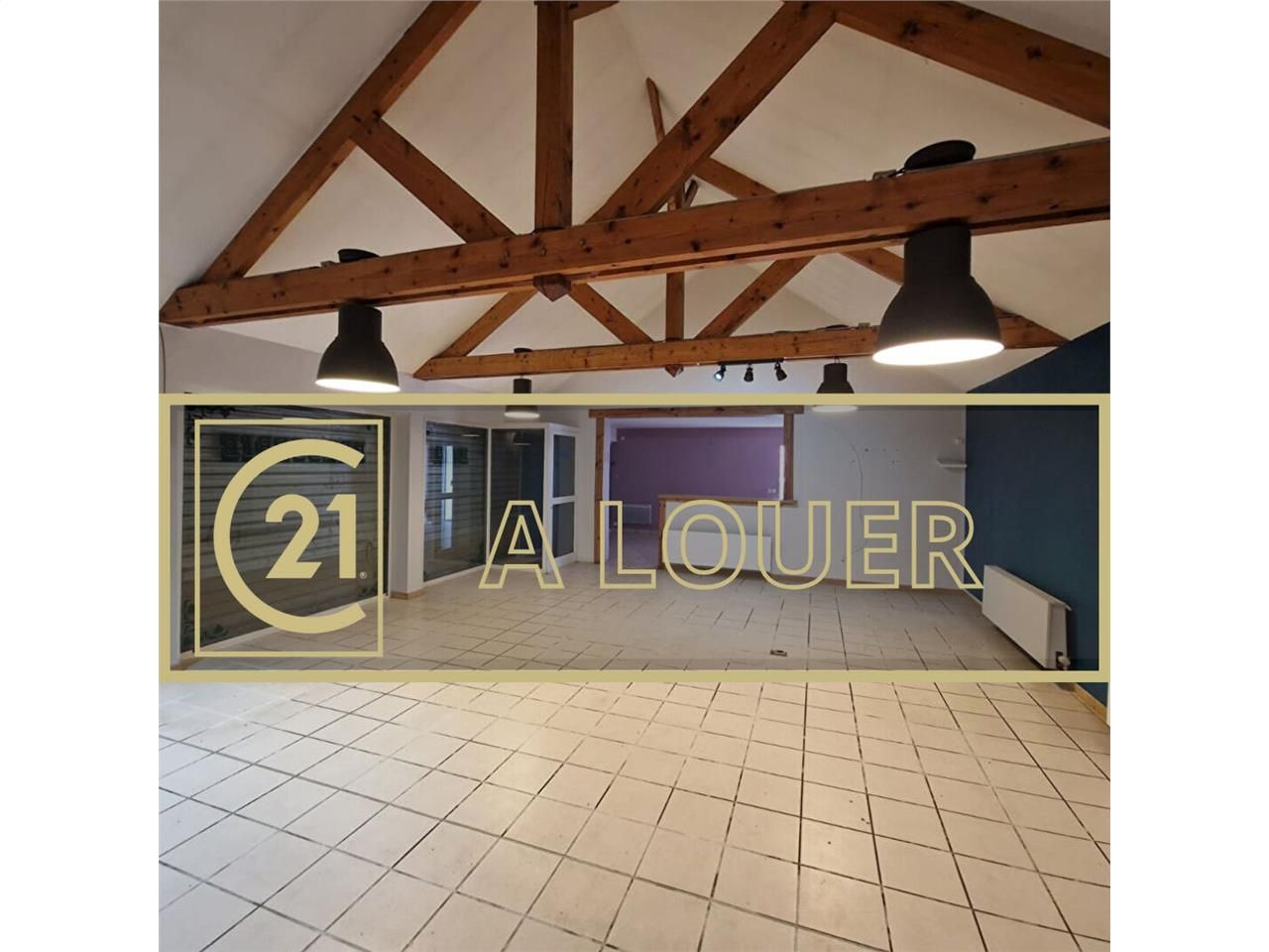 Location local commercial 125.00 m² à CAEN