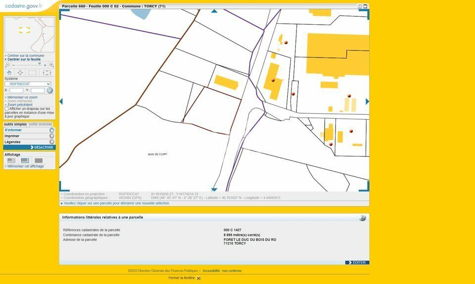TERRAIN A VENDRE - TORCY 