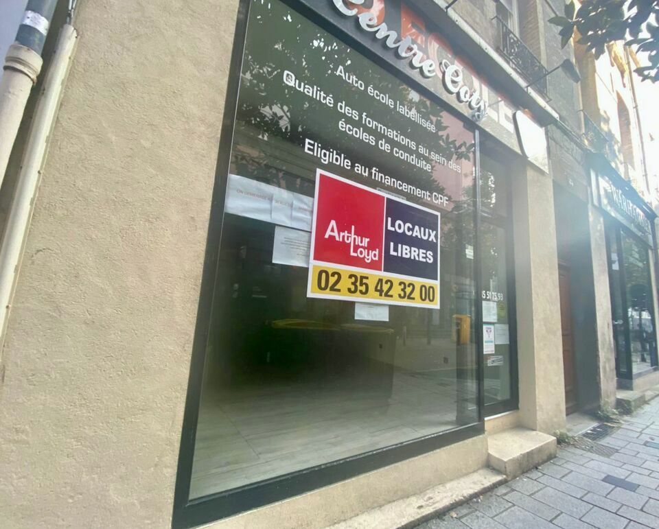 Location local commercial 50 m² non divisibles