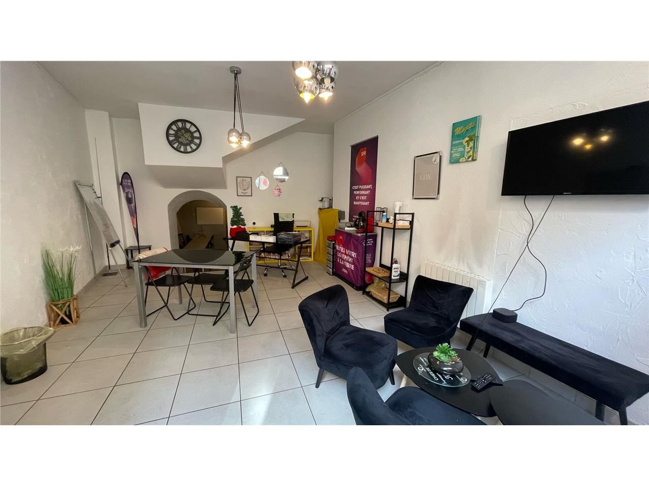 Location bureaux 50 m² non divisibles