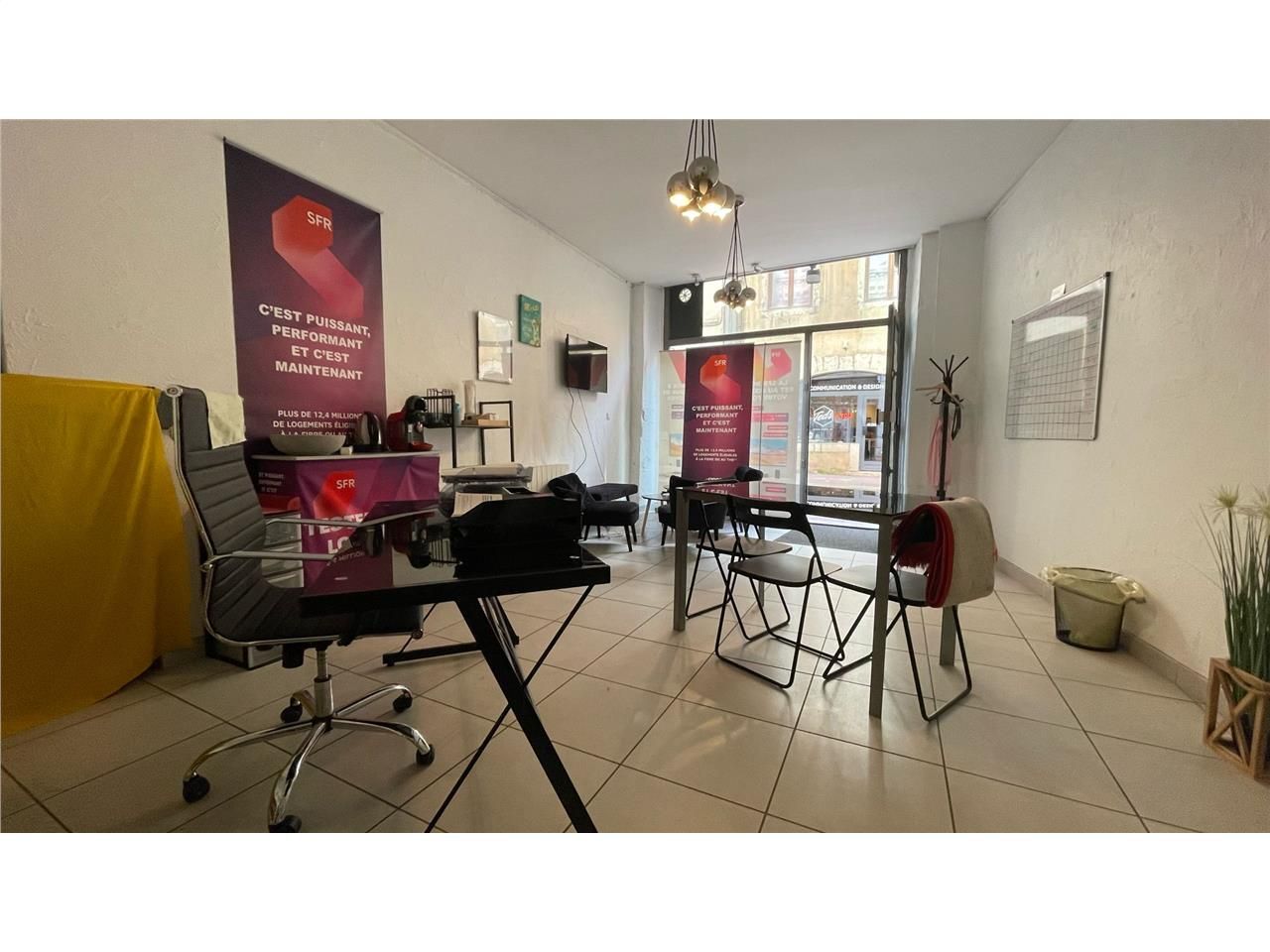 Location bureaux 50 m² non divisibles