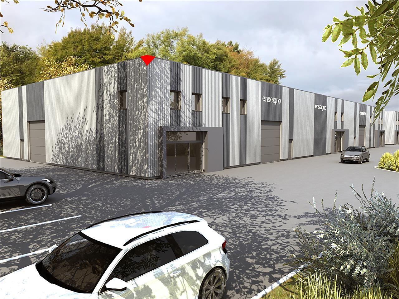 Vente entrepots 295 m² non divisibles