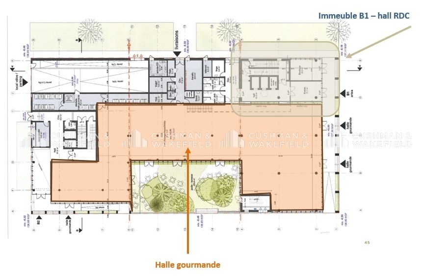 Vente locaux commerciaux 1271 m² non divisibles
