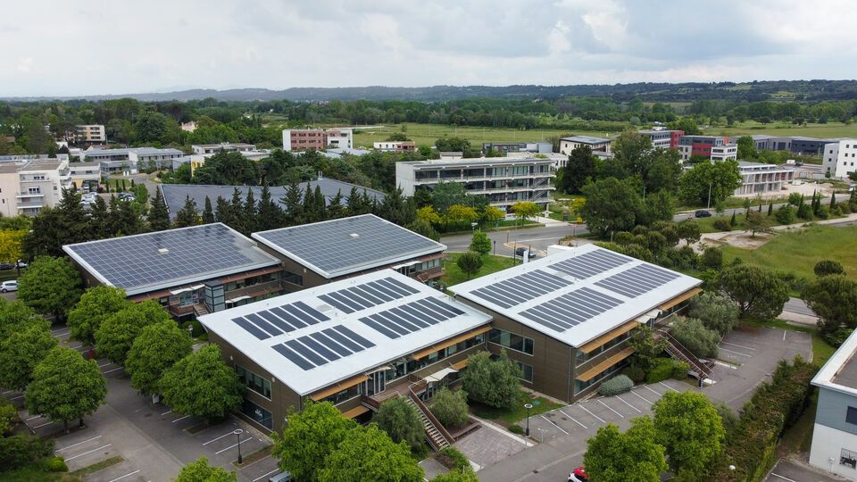 Location bureaux 597.04 m² non divisibles