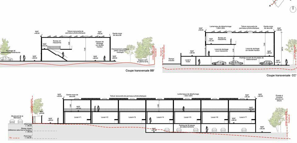 VENTE - LOCAL D'ACTIVITÉ - 2000 M² DIVISIBLE À PARTIR DE 265 M² - PORT DE BOUC 