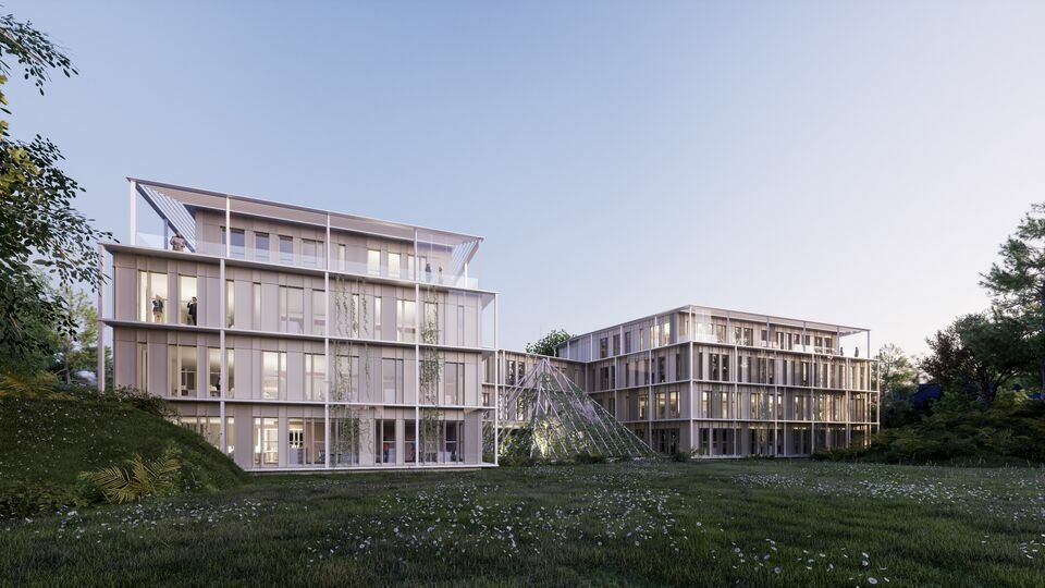 Vente bureaux 3413 m² divisibles à partir de 214 m²