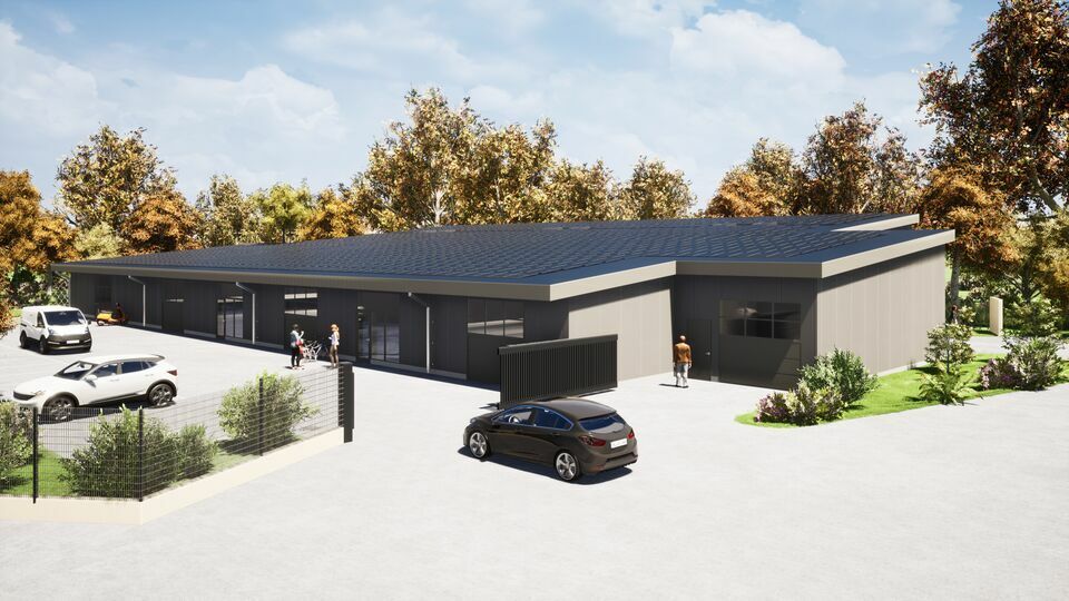 Location local d''activites 1535 m² divisibles à partir de 478 m²