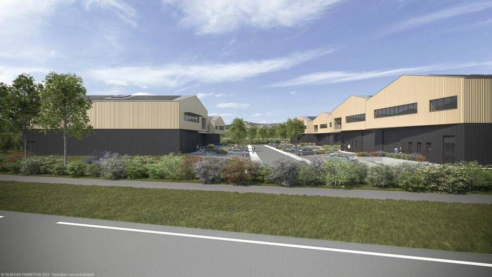 Vente local d''activites 1954 m² divisibles à partir de 445 m²