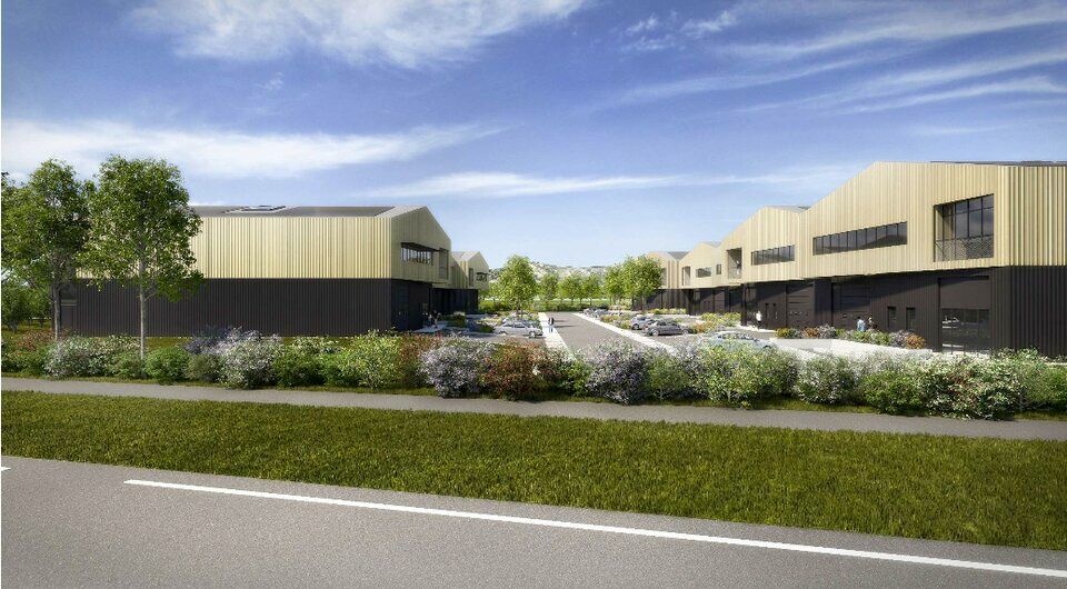 Vente local d''activites 977 m² divisibles à partir de 445 m²