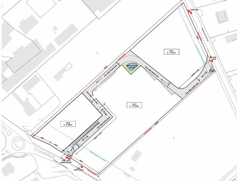 VEND TERRAIN 7007 m² - AUTERIVE