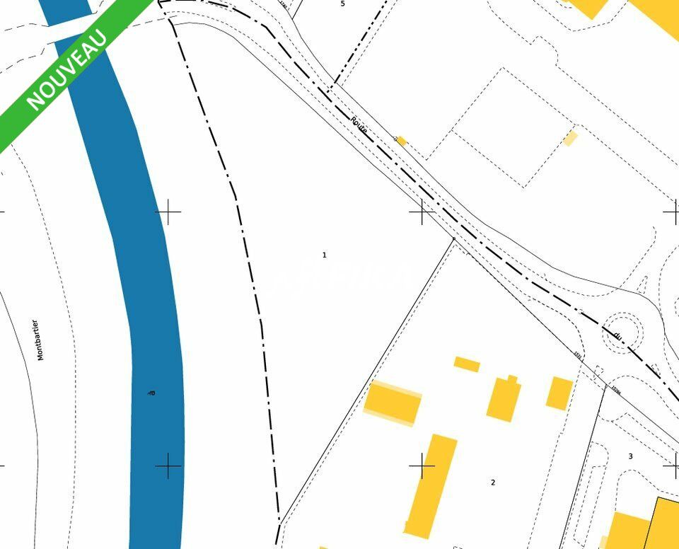 A VENDRE TERRAIN DE 8727 m² - MONTBARTIER