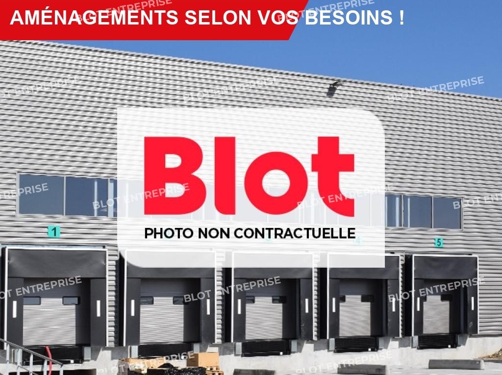 Location entrepôts 730 m² non divisibles