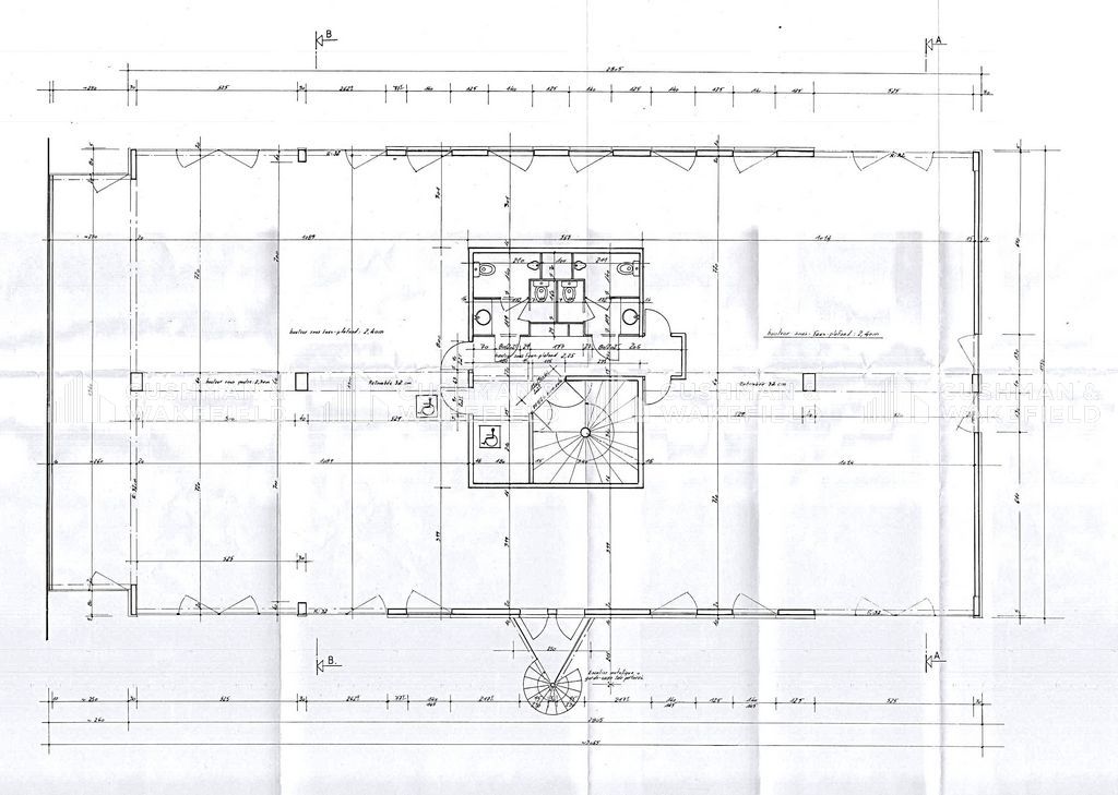 Location bureaux 1769 m² non divisibles