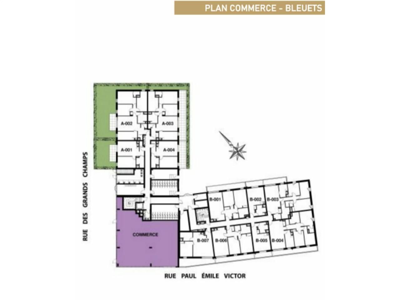 À LOUER – LOCAL COMMERCIAL NEUF – LOUVRES (95380)
