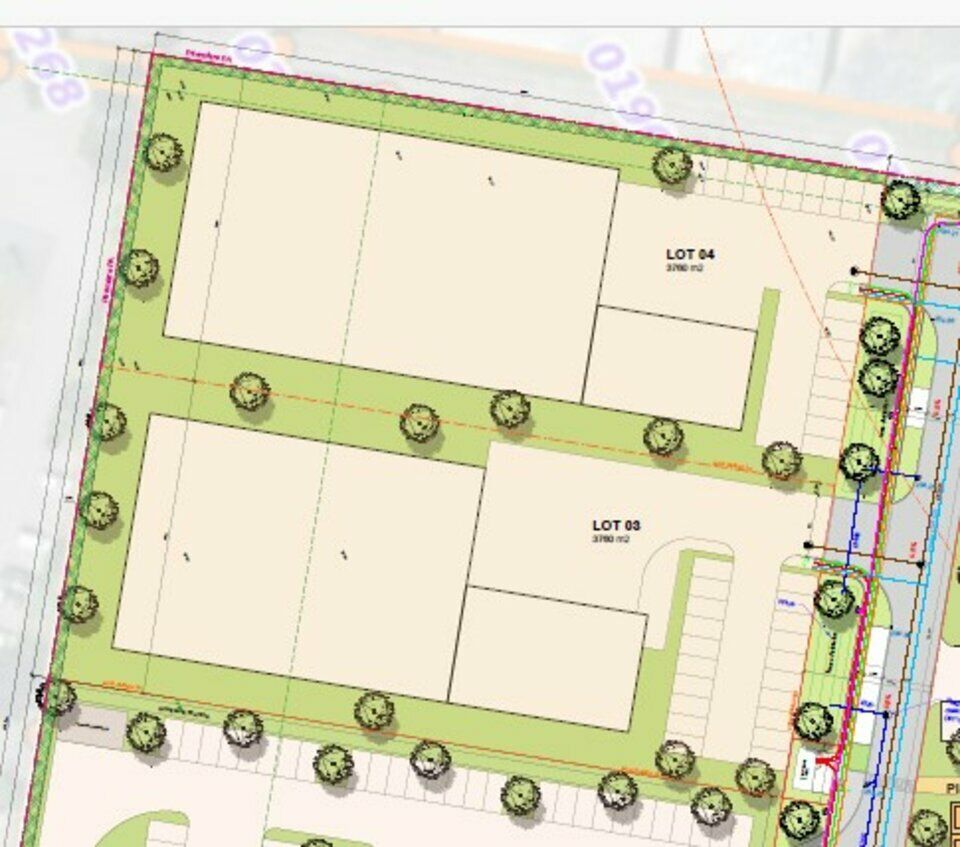 Vente terrain 7542 m² divisibles à partir de 3767 m²