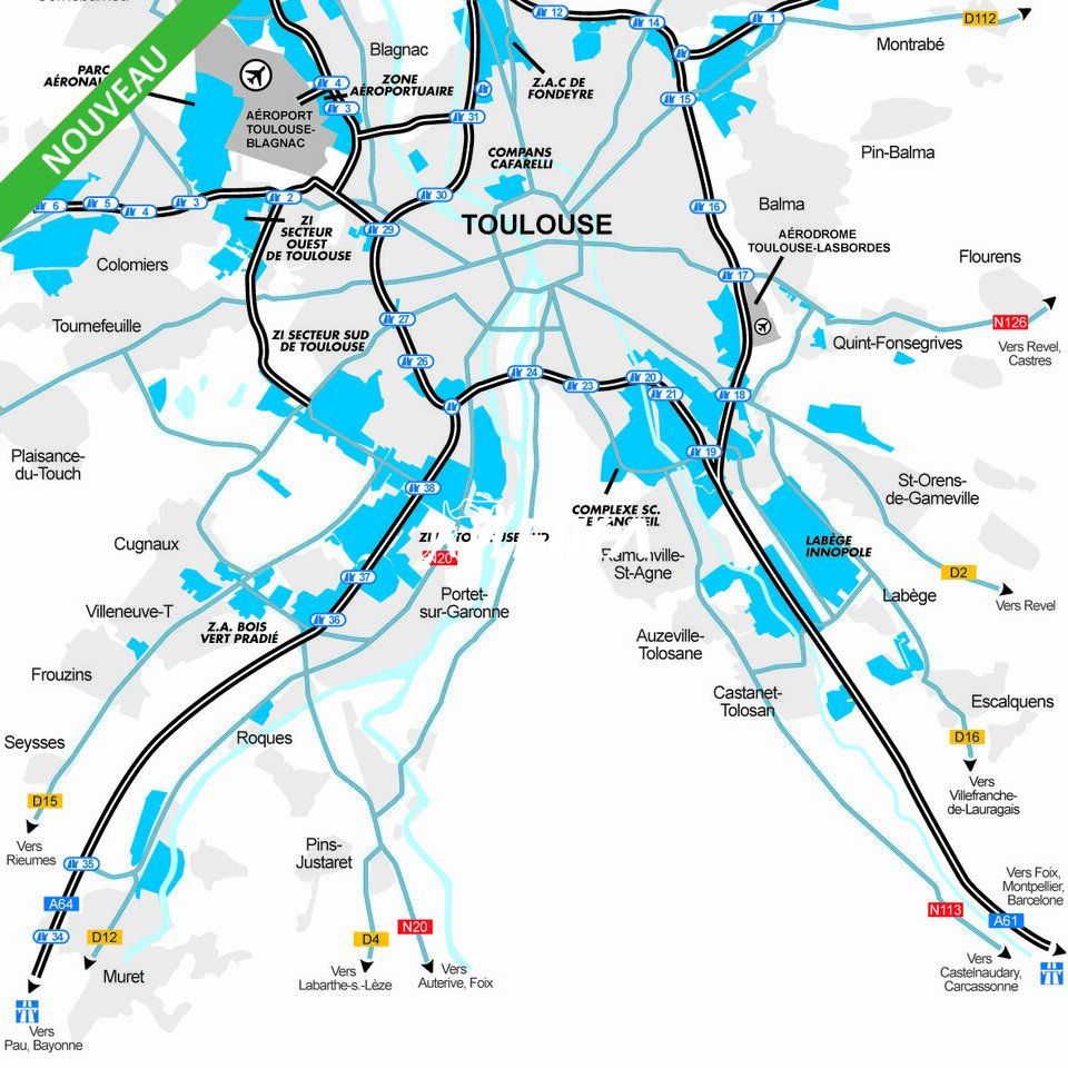 VEND ENTREPOT D'ACTIVITÉ 1 000 m² (31100)TOULOUSE