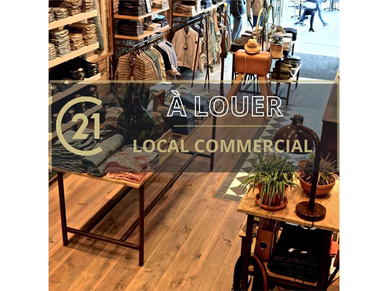 Location local commercial 438.00 m² à CAEN