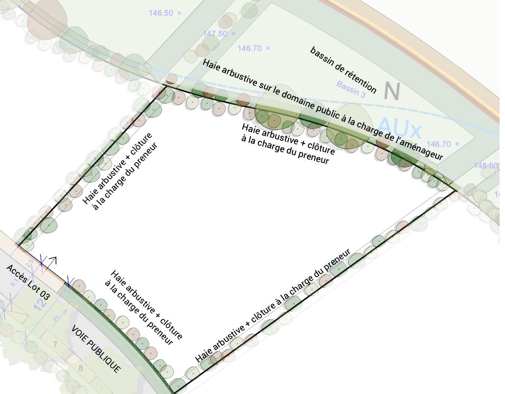 terrain à vendre zone de vic