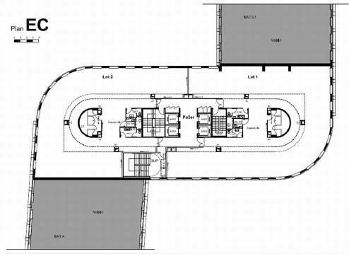 Location bureaux 783 m² non divisibles