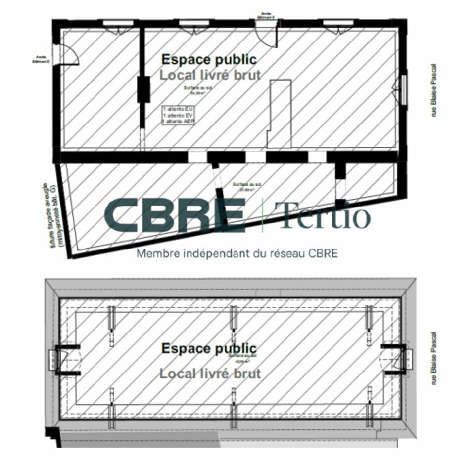 Local Commercial 125.50 m² proche gare Tours