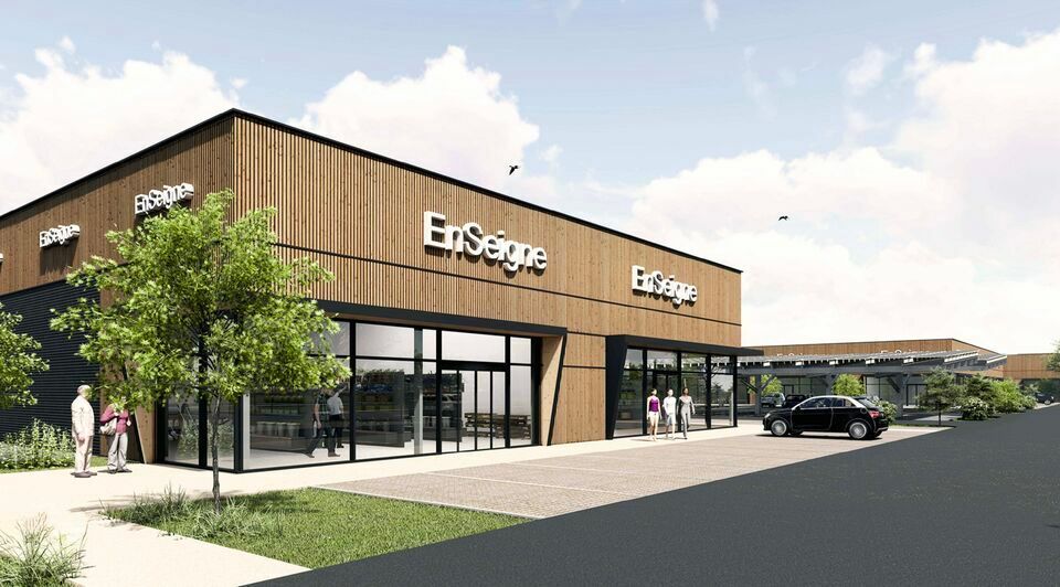 Location local commercial 1840 m² divisibles à partir de 169 m²