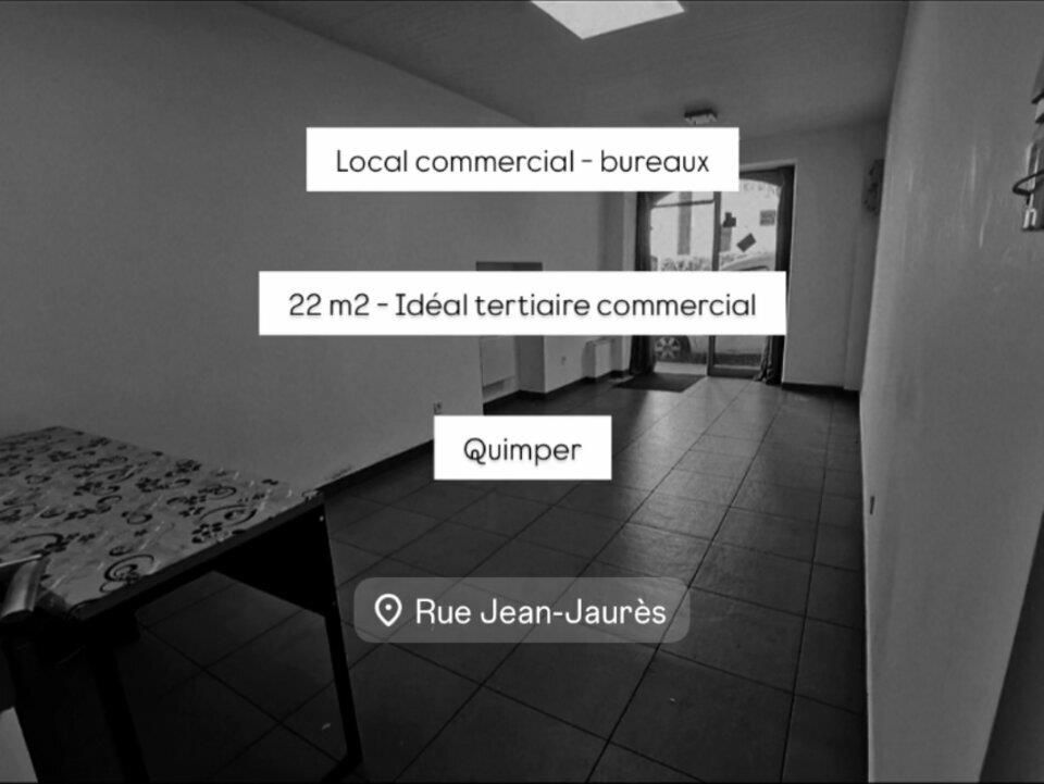 Vente local commercial 22 m² non divisibles