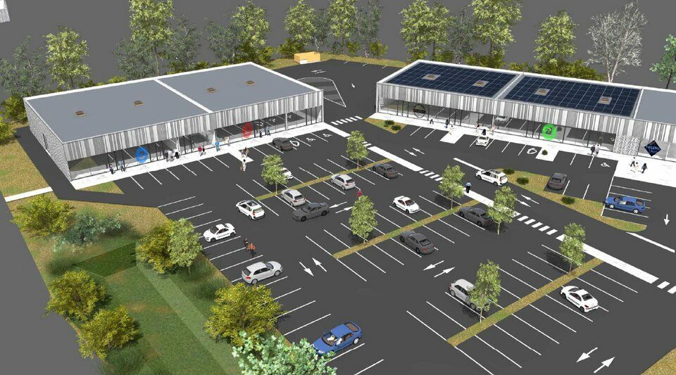 Location local commercial 800 m² divisibles à partir de 400 m²