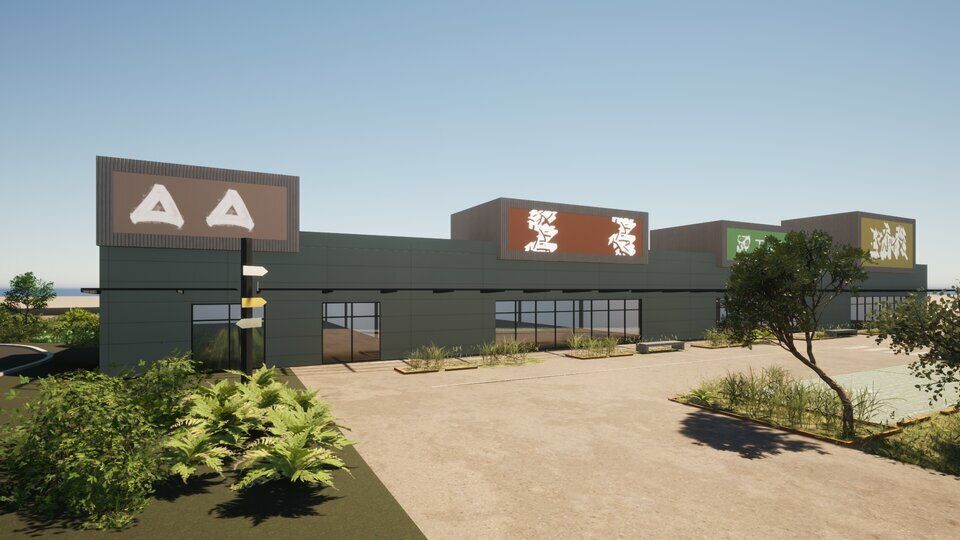 PLEURTUIT ZONE COMMERCIALE - LOCAL COMMERCIAL DE 990,52 M² A VENDRE