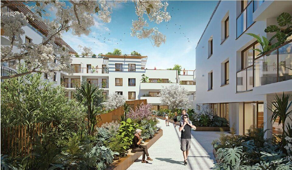 Location bureaux 55.96 m² non divisibles