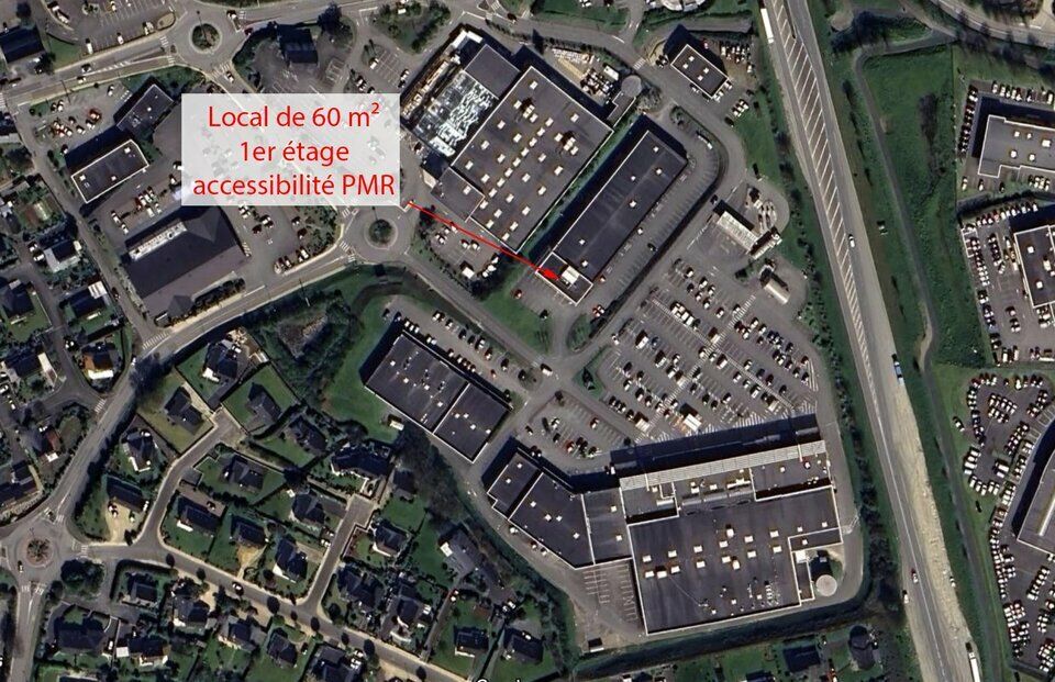 BUREAUX A LOUER 60m² - ZONE COMMERCIALE DE SAINT-MARC LANNION