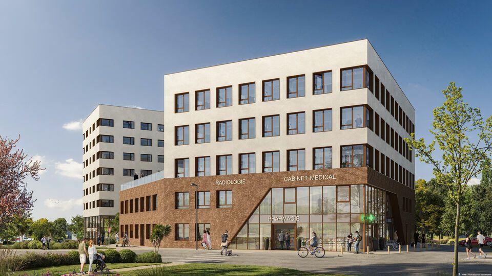 Vente bureaux 985 m² divisibles à partir de 90.79 m²