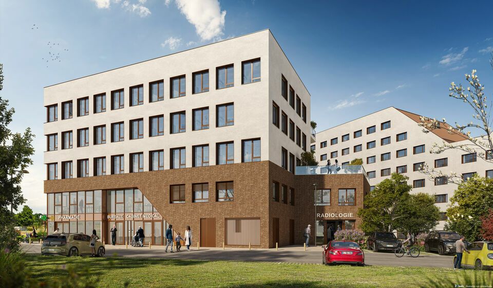 Plateaux de bureaux neufs à vendre – Quartier Tohannic – VANNES