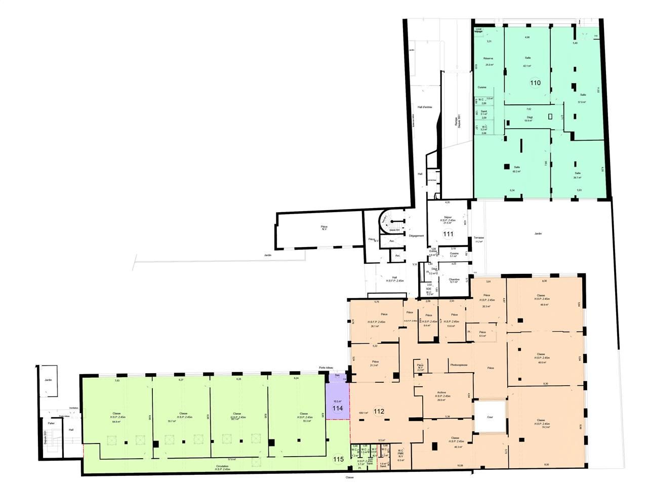 6 €/ m²/an pour ce bureaux en location à Paris
