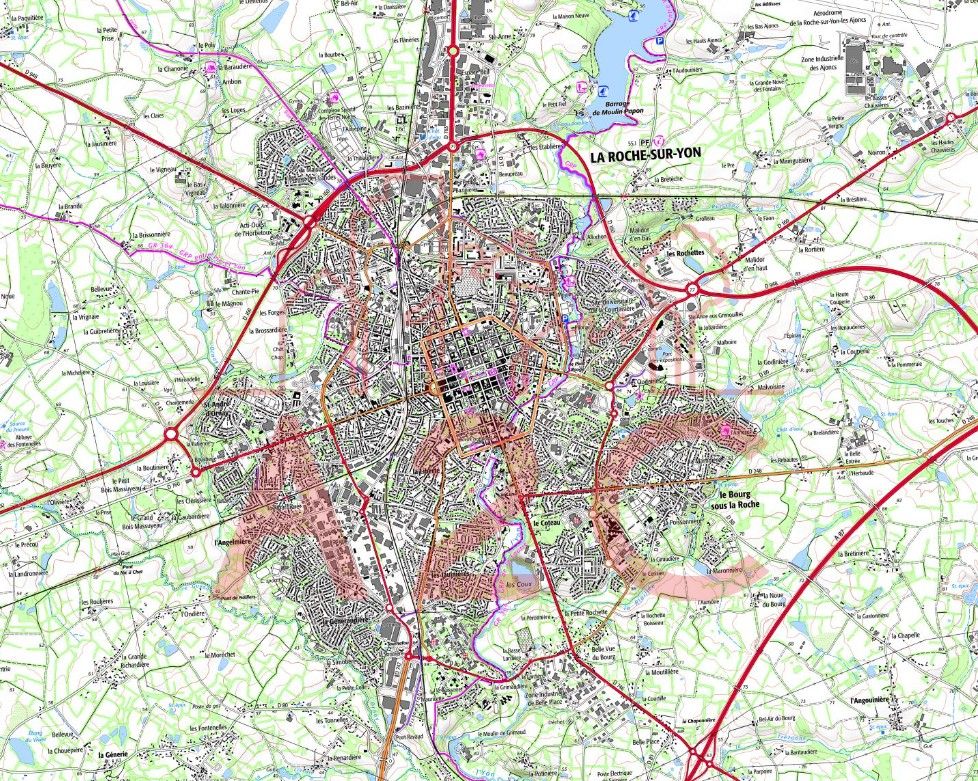 Vente loft/atelier/surface 575 m² à LA ROCHE SUR YON