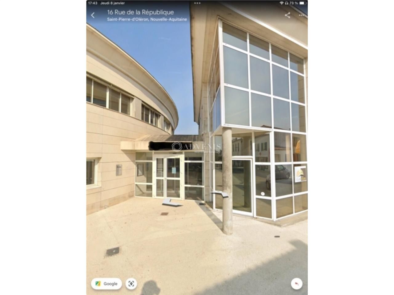 Vente bureaux 835 m² non divisibles