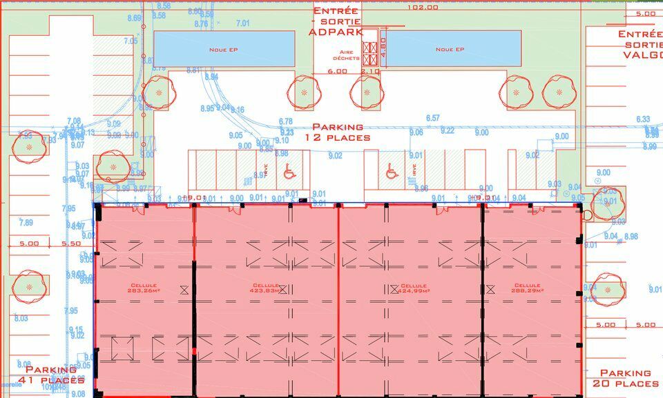 Activité/Entrepôt à vendre - 424 m²