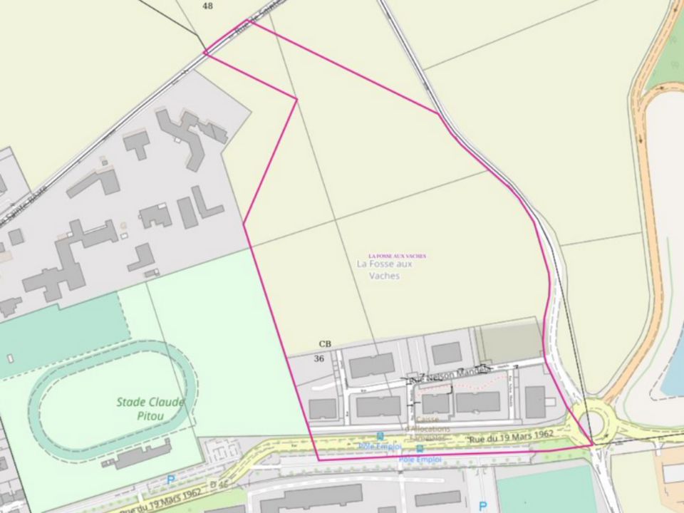 Terrain à vendre dans la ZAE des Beaumonts de 1 024 à 3 555 m² à Sens (89)