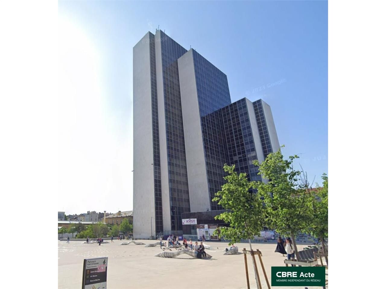 Location bureaux 46 m² non divisibles