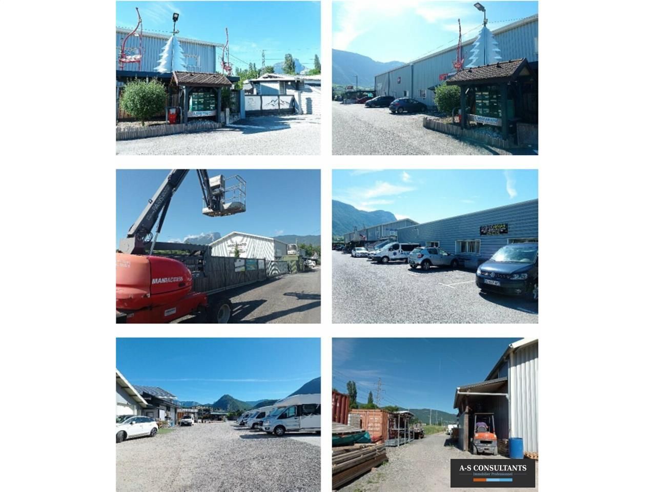 A VENDRE - Saint-Jeoire-Prieuré (73190) - Ensemble immobilier pour investisseur - 2.000 m² environ de bâtiments sur 8.000 m² environ de terrain - rapport locatif - Photovoltaïque en toiture.