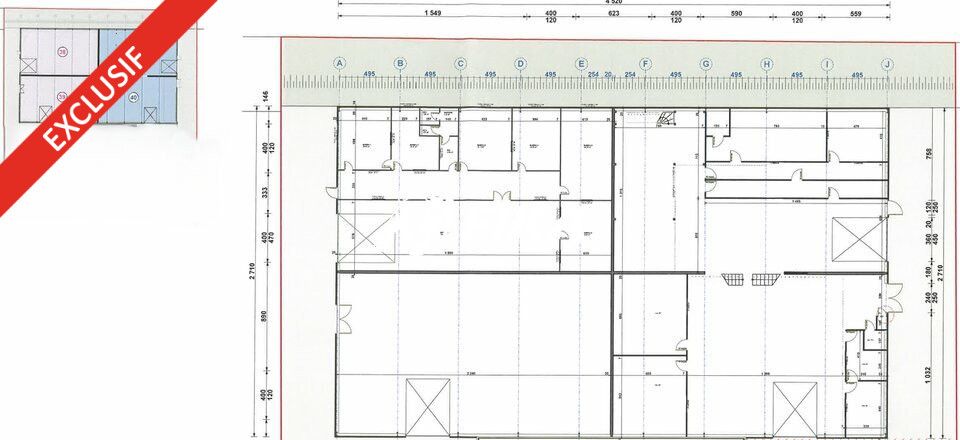 VEND LOCAL D'ACTIVITE 600 m² L'UNION