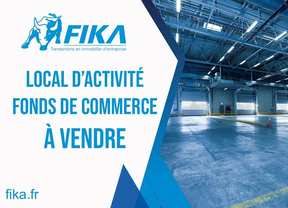 Vente local d''activites 430 m² non divisibles