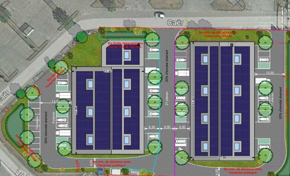 Vente local d''activites 213 m² non divisibles