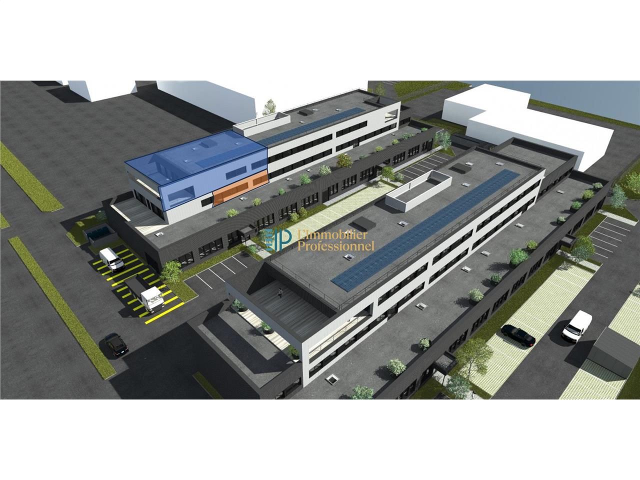 Location bureaux 251 m² à Lanester