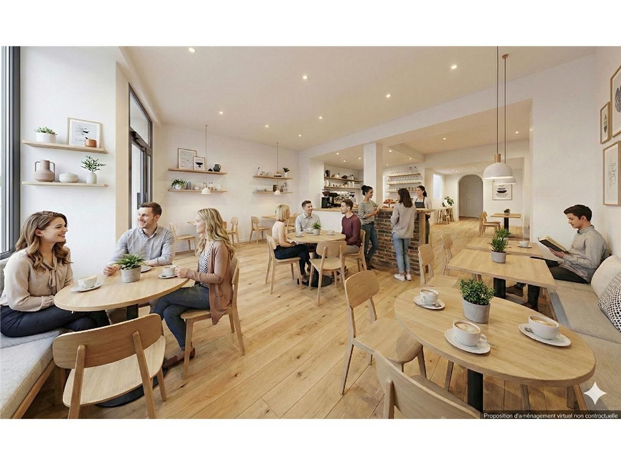 Location local commercial 85.21 m² à LA GARENNE COLOMBES